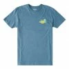 BILLABONG Boys' Lounge Short Sleeve T-Shirt SMOKE BLUE