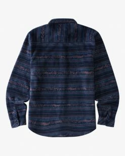 BILLABONG A/Div Furnace Flannel Shirt CAMO -Mens Accessories Sales 2022 abyft00101 billabongv nvy bck1 1
