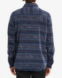 BILLABONG A/Div Furnace Flannel Shirt CAMO -Mens Accessories Sales 2022 abyft00101 billabongw nvy bck1 1