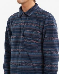 BILLABONG A/Div Furnace Flannel Shirt CAMO -Mens Accessories Sales 2022 abyft00101 billabongw nvy dtl1 1