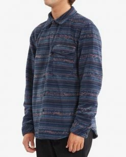 BILLABONG A/Div Furnace Flannel Shirt CAMO -Mens Accessories Sales 2022 abyft00101 billabongw nvy sd1 1