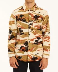 BILLABONG A/Div Furnace Flannel Shirt CAMO -Mens Accessories Sales 2022 abyft00101 billabongw stn frt1 1