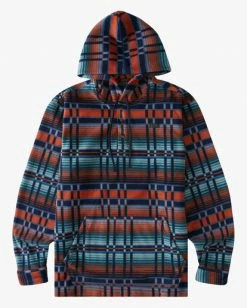 BILLABONG A/Div Furnace Fleece Anorak Jacket BLACK 18 BILLABONG A/Div Furnace Fleece Anorak Jacket BLACK -Mens Accessories Sales 2022 abyft00102 billabongv brk frt1 1