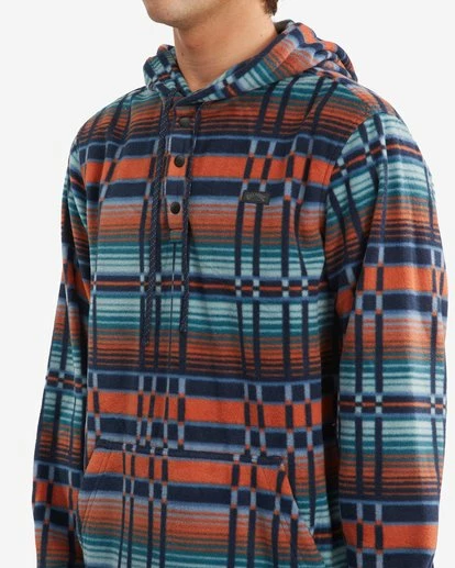 BILLABONG A/Div Furnace Fleece Anorak Jacket BLACK 7 BILLABONG A/Div Furnace Fleece Anorak Jacket BLACK - Image 7