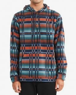 BILLABONG A/Div Furnace Fleece Anorak Jacket BLACK