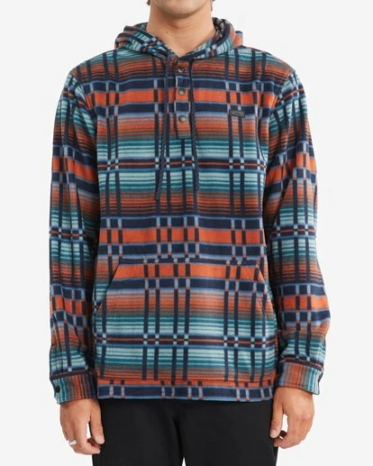 BILLABONG A/Div Furnace Fleece Anorak Jacket BLACK 1 BILLABONG A/Div Furnace Fleece Anorak Jacket BLACK