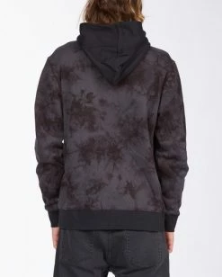 BILLABONG Wave Washed Blocked Pullover Hoodie ASPHALT -Mens Accessories Sales 2022 abyft00104 billabongw alt bck1 1