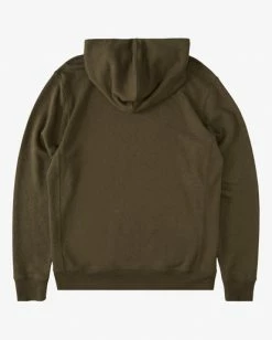 BILLABONG A/Div Ventura Hemp Pullover Hoodie MILITARY -Mens Accessories Sales 2022 abyft00106 billabongf mil bck1 1