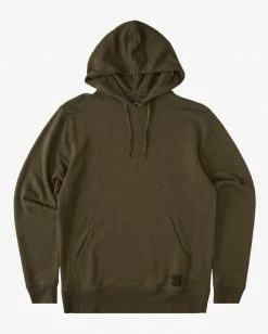 BILLABONG A/Div Ventura Hemp Pullover Hoodie MILITARY -Mens Accessories Sales 2022 abyft00106 billabongf mil frt1 1