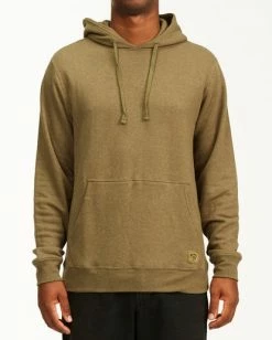 BILLABONG A/Div Ventura Hemp Pullover Hoodie MILITARY