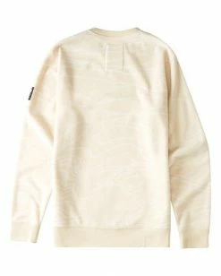 BILLABONG A/Div Dunes Lines Furnace Crew Neck Fleece STONE -Mens Accessories Sales 2022 abyft00129 billabongf stn bck1 1
