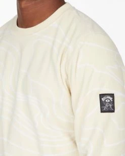 BILLABONG A/Div Dunes Lines Furnace Crew Neck Fleece STONE -Mens Accessories Sales 2022 abyft00129 billabongw stn dtl1 1