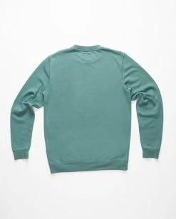 BILLABONG Wave Washed Crewneck Sweatshirt GRAVEL -Mens Accessories Sales 2022 abyft00152 billabongf ble0 bck1 1