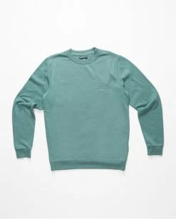 BILLABONG Wave Washed Crewneck Sweatshirt GRAVEL -Mens Accessories Sales 2022 abyft00152 billabongf ble0 frt1 1