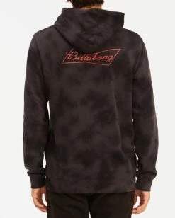 BILLABONG Budweiser Bow Pullover Hoodie BLACK -Mens Accessories Sales 2022 abyft00153 billabongw blk bck1 1