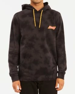 BILLABONG Budweiser Bow Pullover Hoodie BLACK