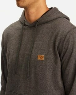 BILLABONG Hudson Pullover Hoodie NAVY -Mens Accessories Sales 2022 abyft00157 billabongw blk dtl1 1