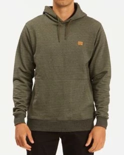 BILLABONG Hudson Pullover Hoodie NAVY -Mens Accessories Sales 2022 abyft00157 billabongw mil frt1 1