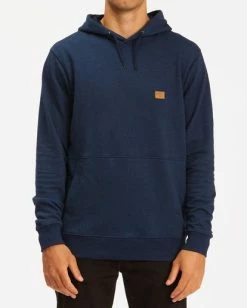 BILLABONG Hudson Pullover Hoodie NAVY -Mens Accessories Sales 2022 abyft00157 billabongw nvy frt1 1