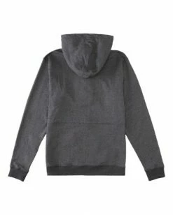 BILLABONG Hudson Henley Pullover Hoodie FOG -Mens Accessories Sales 2022 abyft00159 billabongf blk bck1