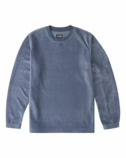 BILLABONG A/Div Furnace Crew Pullover Fleece BLACK -Mens Accessories Sales 2022 abyft00162 billabongf dyb frt1 1