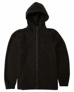 BILLABONG A/Div Boundary Zip-Up Sherpa Hoodie BLACK 12 BILLABONG A/Div Boundary Zip-Up Sherpa Hoodie BLACK -Mens Accessories Sales 2022 abyft00185 billabongf blk frt1 1