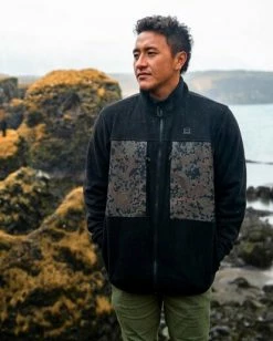 BILLABONG A/Div Canyon Graphene Zip-Up Fleece STONE