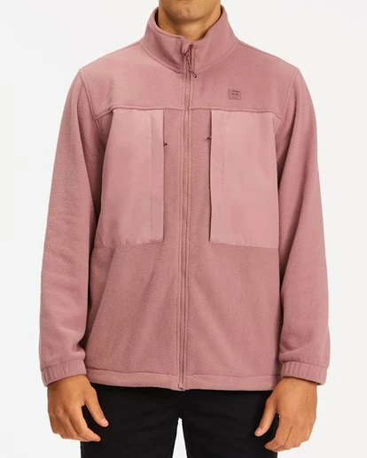 BILLABONG A/Div Canyon Graphene Zip-Up Fleece STONE 2 BILLABONG A/Div Canyon Graphene Zip-Up Fleece STONE - Image 2