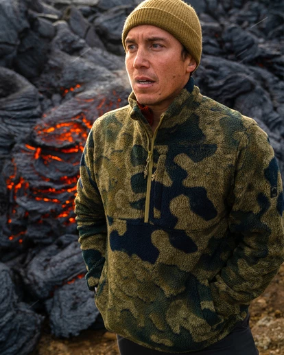 BILLABONG A/Div Boundary Burkard Mock Half-Zip Fleece HIGHLAND 3 BILLABONG A/Div Boundary Burkard Mock Half-Zip Fleece HIGHLAND - Image 3