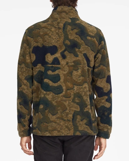 BILLABONG A/Div Boundary Burkard Mock Half-Zip Fleece HIGHLAND 6 BILLABONG A/Div Boundary Burkard Mock Half-Zip Fleece HIGHLAND - Image 6