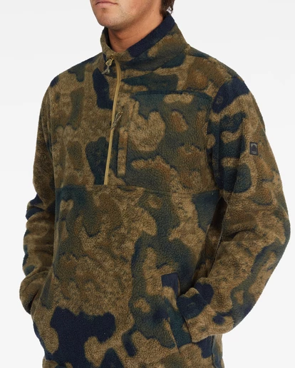 BILLABONG A/Div Boundary Burkard Mock Half-Zip Fleece HIGHLAND 8 BILLABONG A/Div Boundary Burkard Mock Half-Zip Fleece HIGHLAND - Image 8
