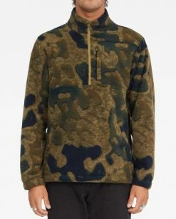 BILLABONG A/Div Boundary Burkard Mock Half-Zip Fleece HIGHLAND 16 BILLABONG A/Div Boundary Burkard Mock Half-Zip Fleece HIGHLAND -Mens Accessories Sales 2022 abyft00202 billabongw gmb0 frt1 1