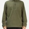BILLABONG A/Div Boundary Half-Zip Mock Neck Fleece DARK OLIVE