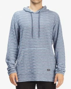 BILLABONG Flecker Lite Pullover Hoodie DENIM