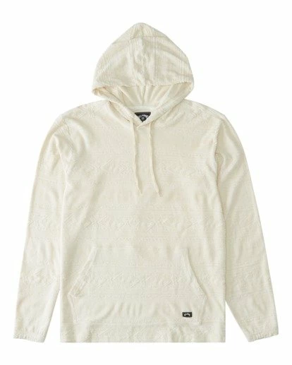 BILLABONG Flecker Jacquard Pullover Hoodie NATURAL 5 BILLABONG Flecker Jacquard Pullover Hoodie NATURAL - Image 5