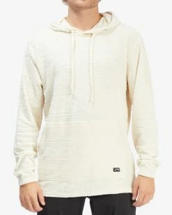 BILLABONG Flecker Jacquard Pullover Hoodie NATURAL