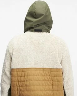BILLABONG A/Div Boundary Offcut Zip-Up Jacket OATMEAL HEATHER -Mens Accessories Sales 2022 abyft00230 billabongw oah bck1 1