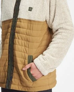 BILLABONG A/Div Boundary Offcut Zip-Up Jacket OATMEAL HEATHER -Mens Accessories Sales 2022 abyft00230 billabongw oah dtl1 1
