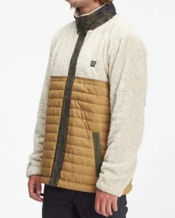BILLABONG A/Div Boundary Offcut Zip-Up Jacket OATMEAL HEATHER -Mens Accessories Sales 2022 abyft00230 billabongw oah sd3 1