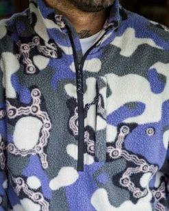 BILLABONG A/Div Otis Boundary Mock Neck Half-Zip Pullover CAMO -Mens Accessories Sales 2022 abyft00234 billabongl cmm dtl1 2