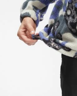 BILLABONG A/Div Otis Boundary Mock Neck Half-Zip Pullover CAMO -Mens Accessories Sales 2022 abyft00234 billabongw cmm dtl2 2