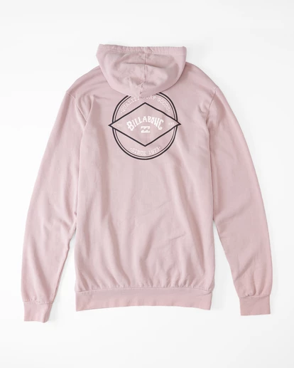 BILLABONG Wave Washed Rotor Arc Pullover Hoodie BONE 8 BILLABONG Wave Washed Rotor Arc Pullover Hoodie BONE - Image 8