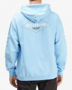 BILLABONG Diamond Pullover Hoodie LIGHT BLUE -Mens Accessories Sales 2022 abyft00242 billabongw lbl bck1 1