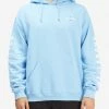 BILLABONG Diamond Pullover Hoodie LIGHT BLUE