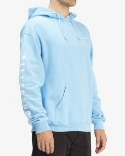 BILLABONG Diamond Pullover Hoodie LIGHT BLUE -Mens Accessories Sales 2022 abyft00242 billabongw lbl sd2 1