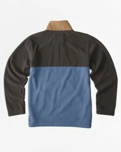 BILLABONG A/Div Boundary Mock Half-Zip Contrast Fleece RAVEN 15 BILLABONG A/Div Boundary Mock Half-Zip Contrast Fleece RAVEN -Mens Accessories Sales 2022 abyft00252 billabongf rav bck1 1