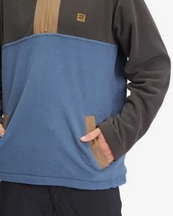 BILLABONG A/Div Boundary Mock Half-Zip Contrast Fleece RAVEN 12 BILLABONG A/Div Boundary Mock Half-Zip Contrast Fleece RAVEN -Mens Accessories Sales 2022 abyft00252 billabongw rav dtl2 1