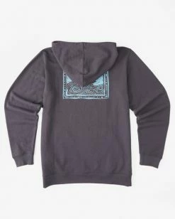 BILLABONG Crayon Wave Pullover Hoodie CHARCOAL -Mens Accessories Sales 2022 abyft00255 billabongf chr bck1 1