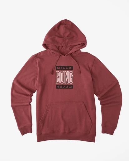BILLABONG Bong Hoodie BURGUNDY 5 BILLABONG Bong Hoodie BURGUNDY - Image 5