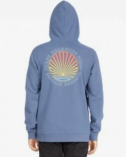 BILLABONG Seventy Three Pullover Hoodie SLATE BLUE 9 BILLABONG Seventy Three Pullover Hoodie SLATE BLUE -Mens Accessories Sales 2022 abyft00260 billabongw slb bck1 1